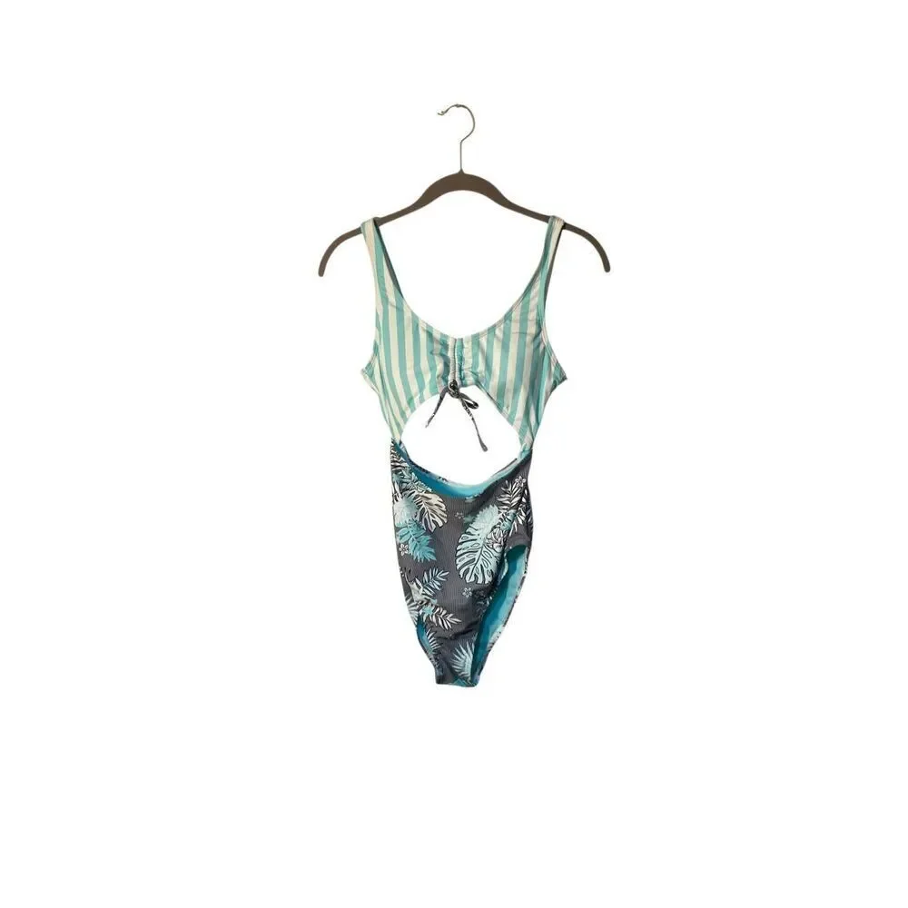 NWT island soul women’s one piece cut out swimsuit small